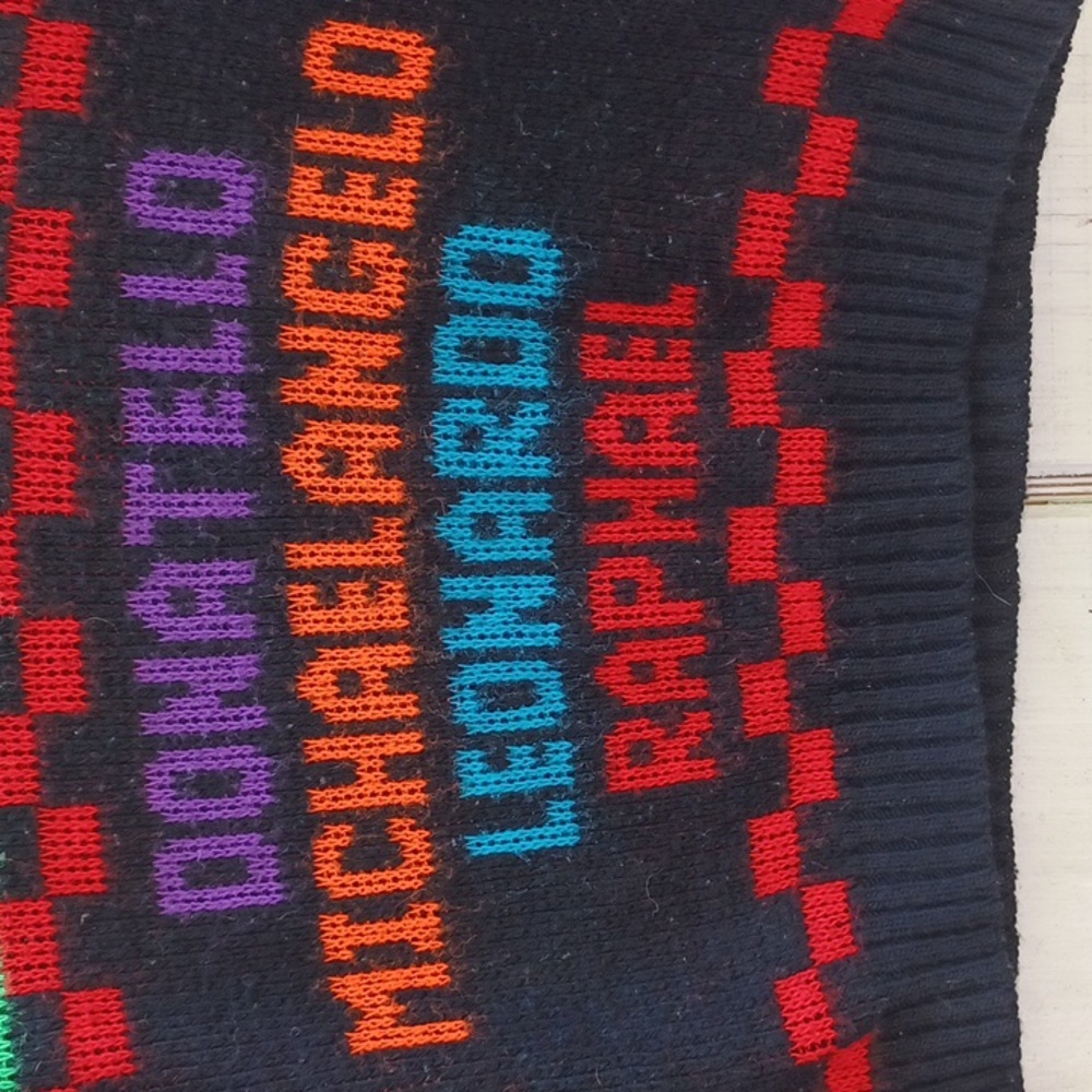 Vintage 90s Teenage Mutant Ninja Turtles Sweater - Picture 6 of 6